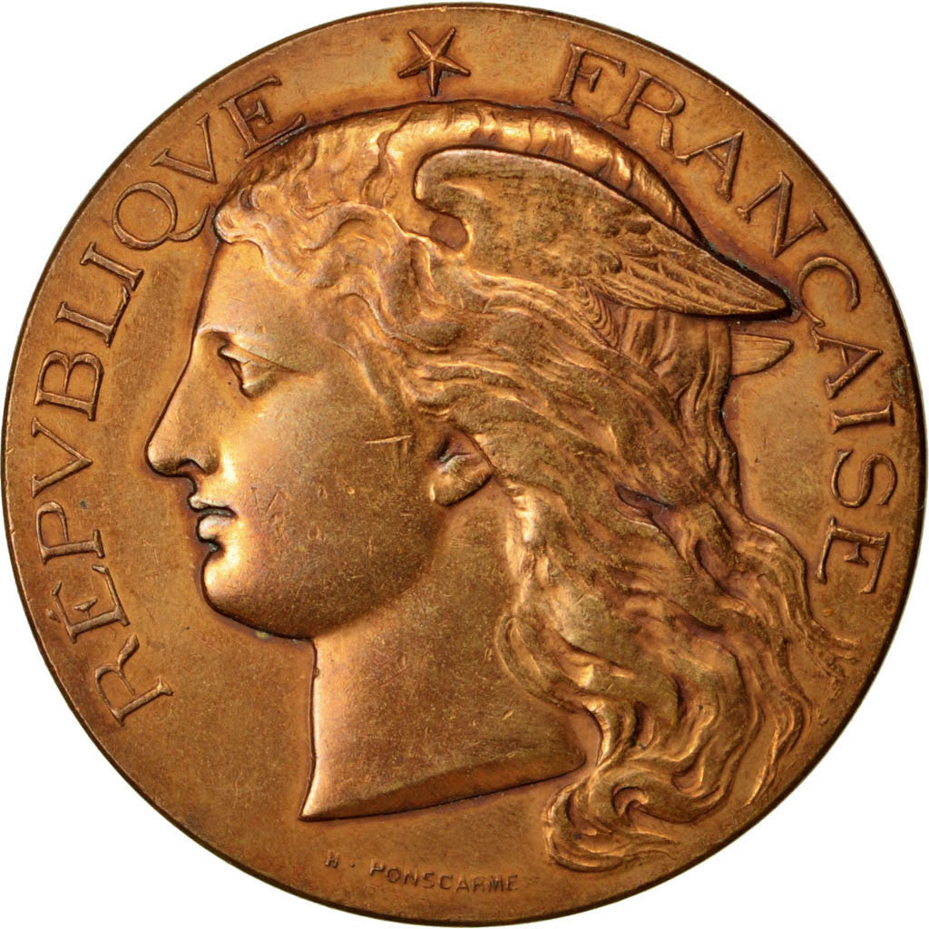 FRANCE, Business & industry, French Third Republic, Medal, 1889, AU(50-53),...