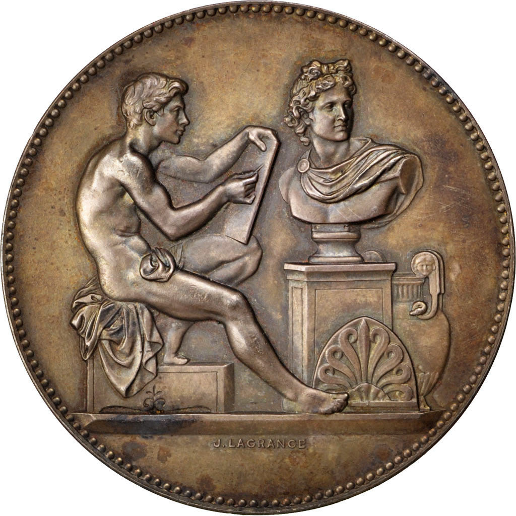 Frankrijk, Medal, French Third Republic, Arts & Culture, 1894, Lagrange, PR
