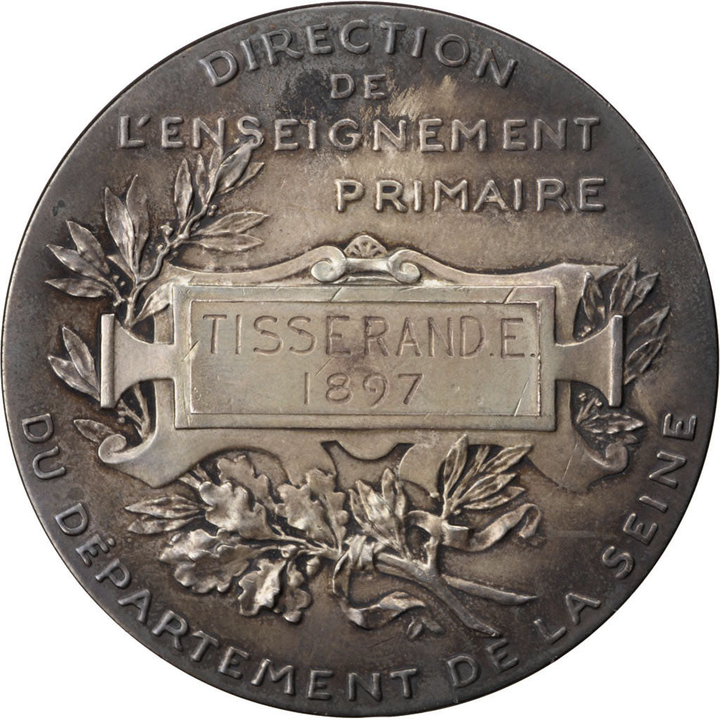 FRANCE, Arts & Culture, French Third Republic, Medal, 1897, AU(50-53), Borrel,..