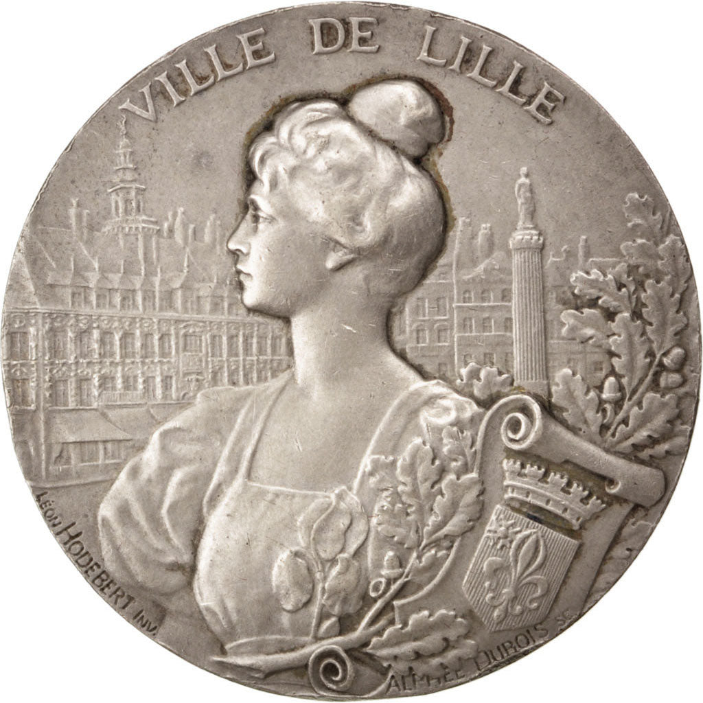 Frankreich, Medal, French Third Republic, Politics, Society, War, Dubois.A, SS+
