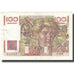 França, 100 Francs, Jeune Paysan, 1948, 1948-04-15, AU(55-58), Fayette:28.17