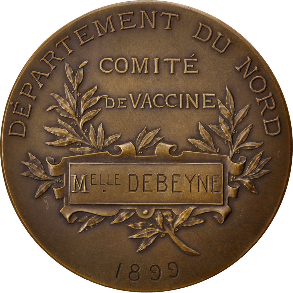 Francia, Medal, French Third Republic, Medicine, 1899, Dubois.H, SPL-, Bronzo...