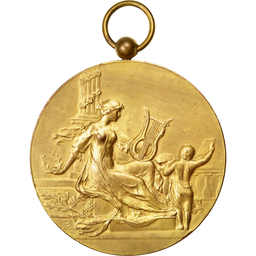 France, Medal, French Third Republic, Arts & Culture, 1929, SUP, Bronze