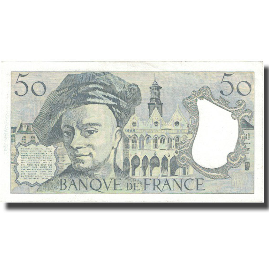 France, 50 Francs, Quentin de La Tour, 1980, SPL, Fayette:67.2, KM:152a