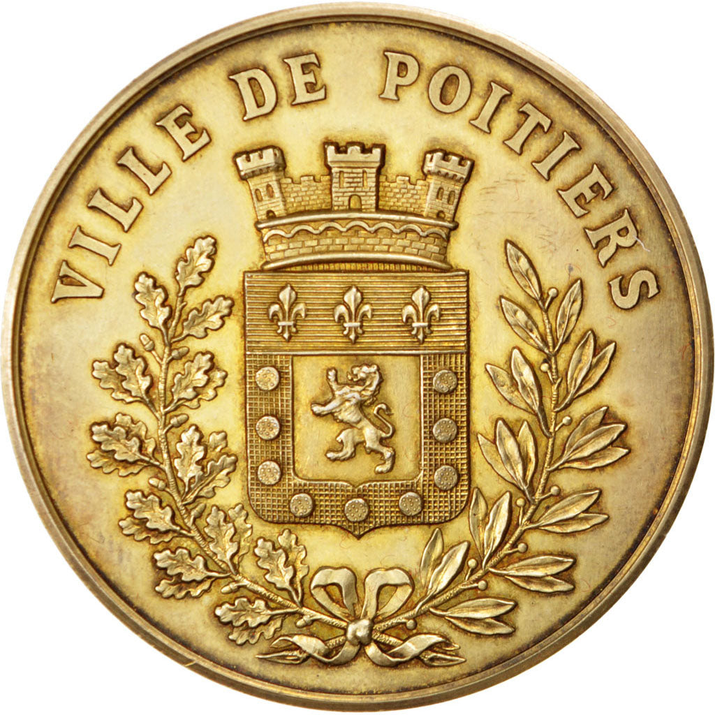 Francia, Medal, French Third Republic, Politics, Society, War, SPL-, Vermeil