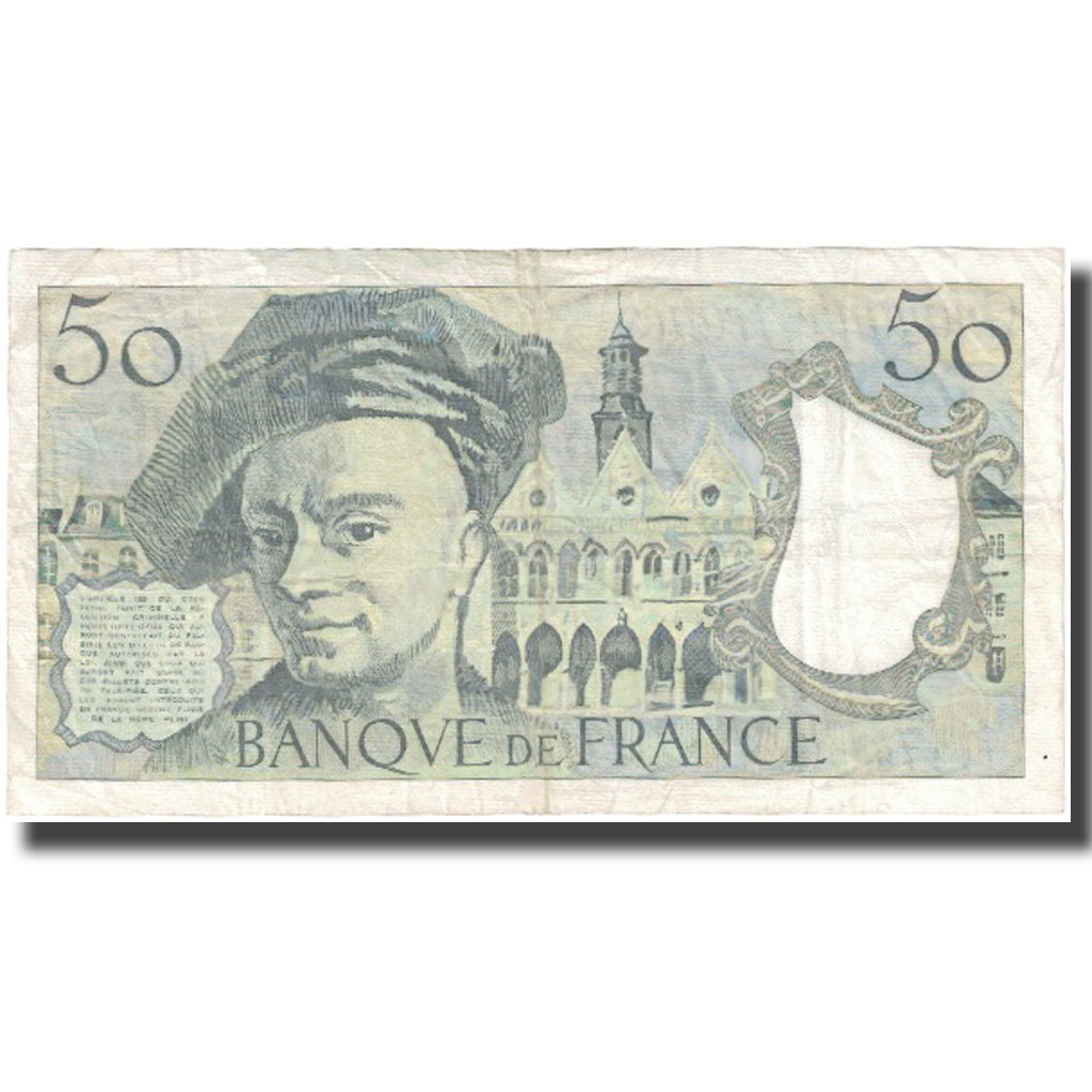 Francja, 50 Francs, Quentin de La Tour, 1985, EF(40-45), Fayette:67.11, KM:152b