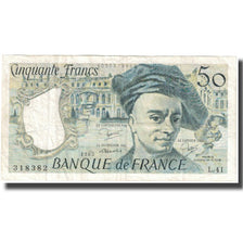 Francia, 50 Francs, Quentin de La Tour, 1985, BB, Fayette:67.11, KM:152b
