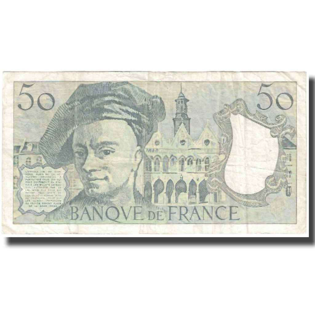 Francia, 50 Francs, Quentin de La Tour, 1985, BB, Fayette:67.11, KM:152b