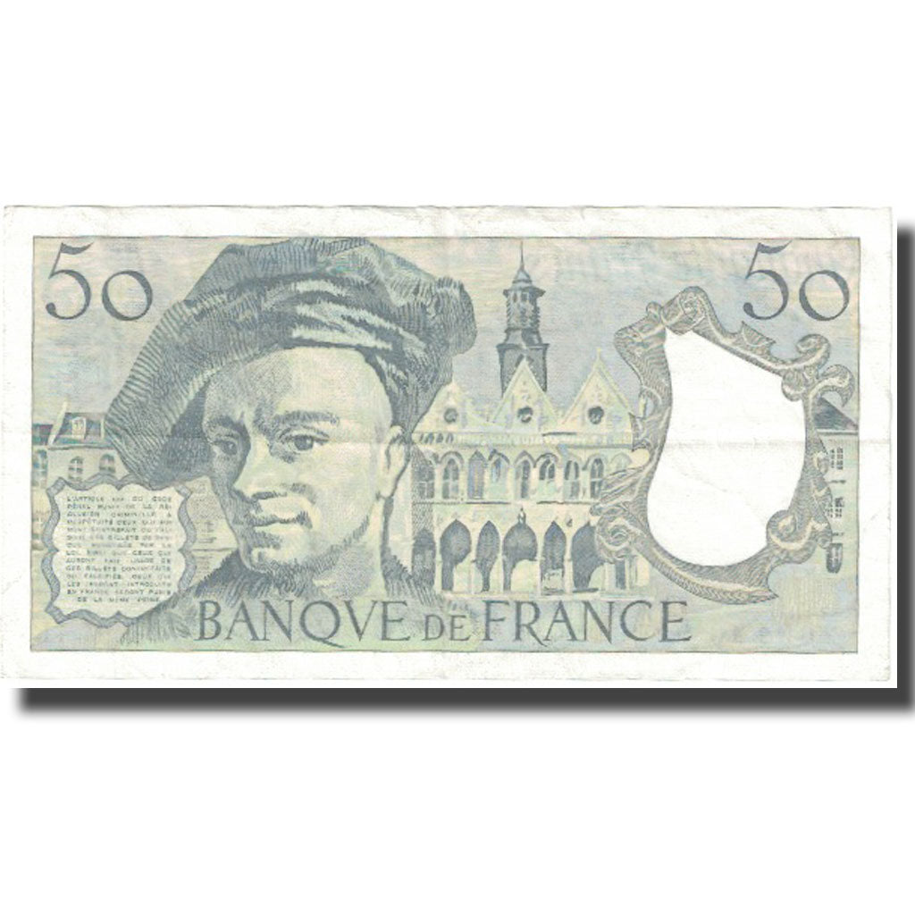 Francia, 50 Francs, Quentin de La Tour, 1985, MBC, Fayette:67.11, KM:152b