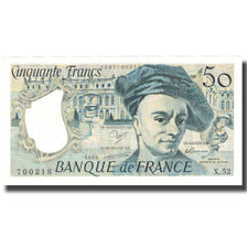 Frankreich, 50 Francs, Quentin de La Tour, 1988, VZ, Fayette:F67.14, KM:152d