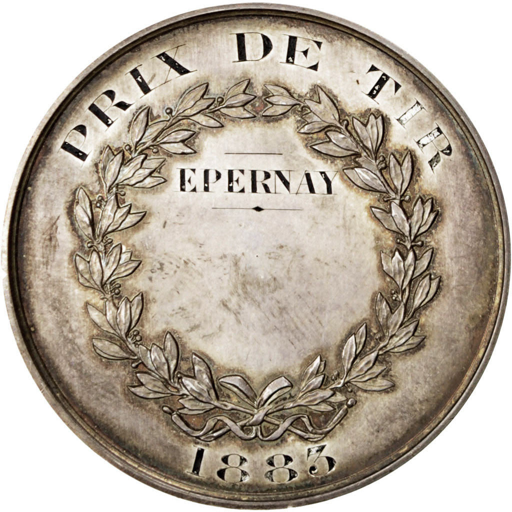 Frankreich, Medal, French Third Republic, Sports & leisure, 1883, VZ, Silber