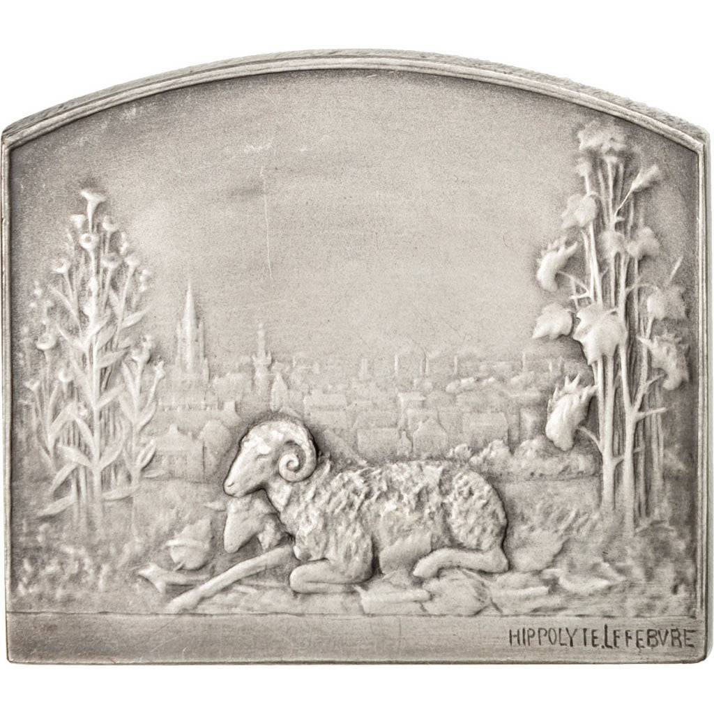 FRANCE, Business & industry, French Third Republic, Medal, AU(50-53), Bronze,...