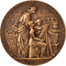 Frankreich, Medal, French Third Republic, Arts & Culture, 1896, Bottée, VZ