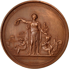 France, Medal, French Third Republic, Arts & Culture, 1886, Bescher, AU(55-58)
