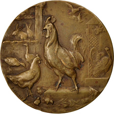 Francia, Medal, French Third Republic, Fauna, BB+, Bronzo