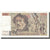 France, 100 Francs, Delacroix, 1991, TB+, Fayette:69.b.3.a.1.a, KM:154e