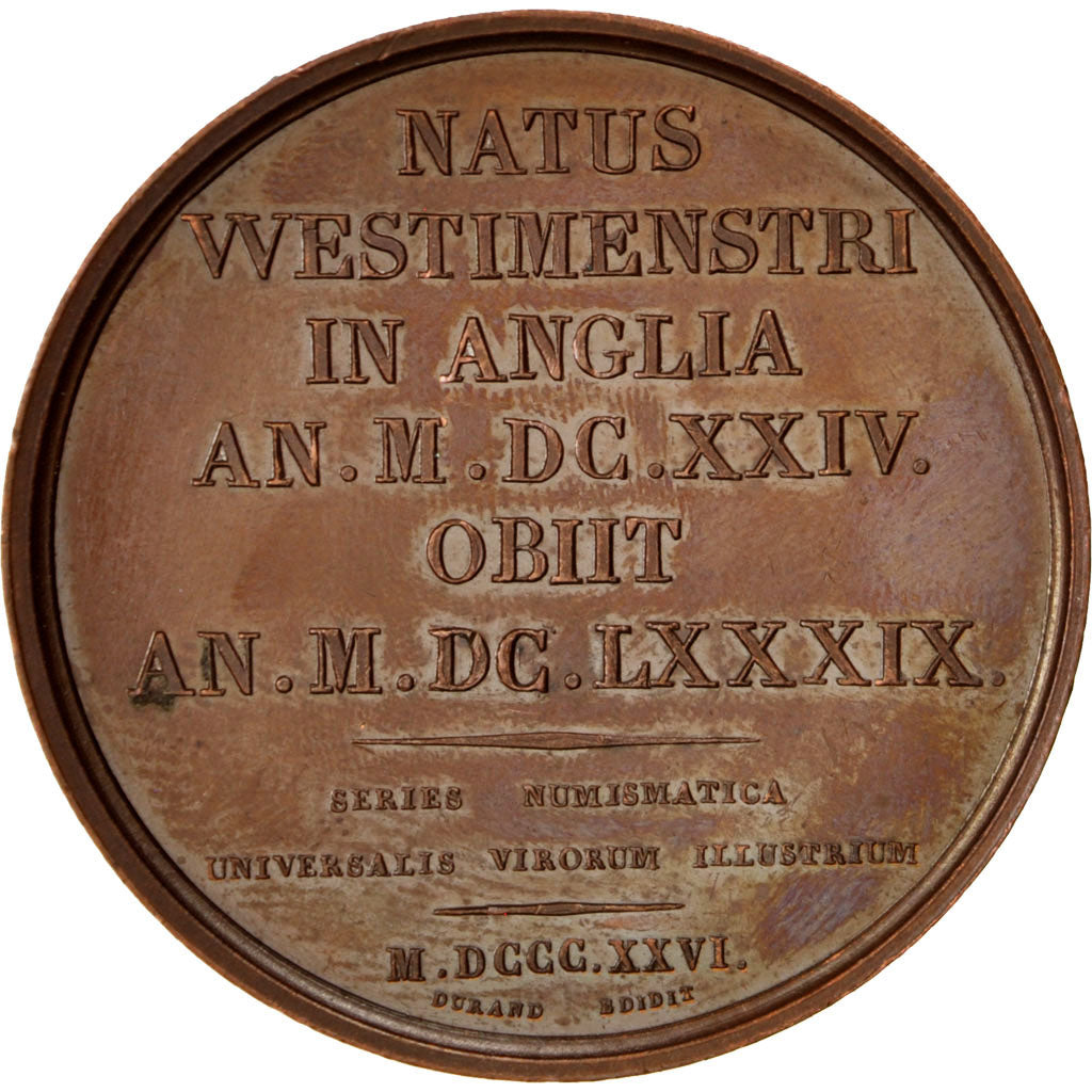 FRANCE, History, Louis Philippe I, Medal, 1844, AU(55-58), Caqué, Copper, 42, 4.