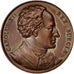 FRANCE, History, Louis Philippe I, Medal, 1844, AU(55-58), Caqué, Copper, 42, 4.