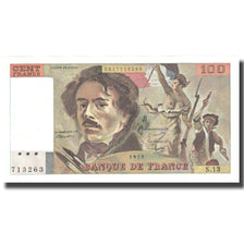 Frankrijk, 100 Francs, Delacroix, 1978, NIEUW, Fayette:69.2c, KM:154a