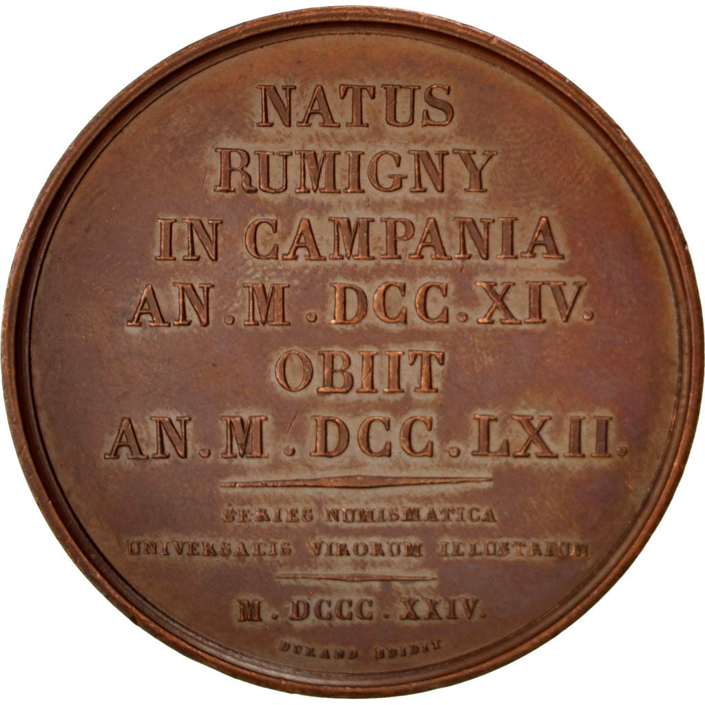 FRANCE, History, Louis Philippe I, Medal, 1844, AU(55-58), Caqué, Copper, 42, 4.