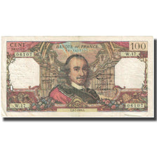 France, 100 Francs, Corneille, 1964, 1964-07-02, VF(20-25), Fayette:65.2