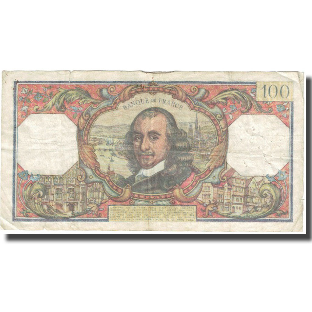 Francia, 100 Francs, Corneille, 1964, 1964-09-03, MB, Fayette:65.3, KM:149a
