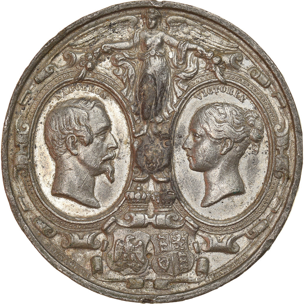 Zjednoczone Królestwo Wielkiej Brytanii, Medal, Visit of Napoléon III to