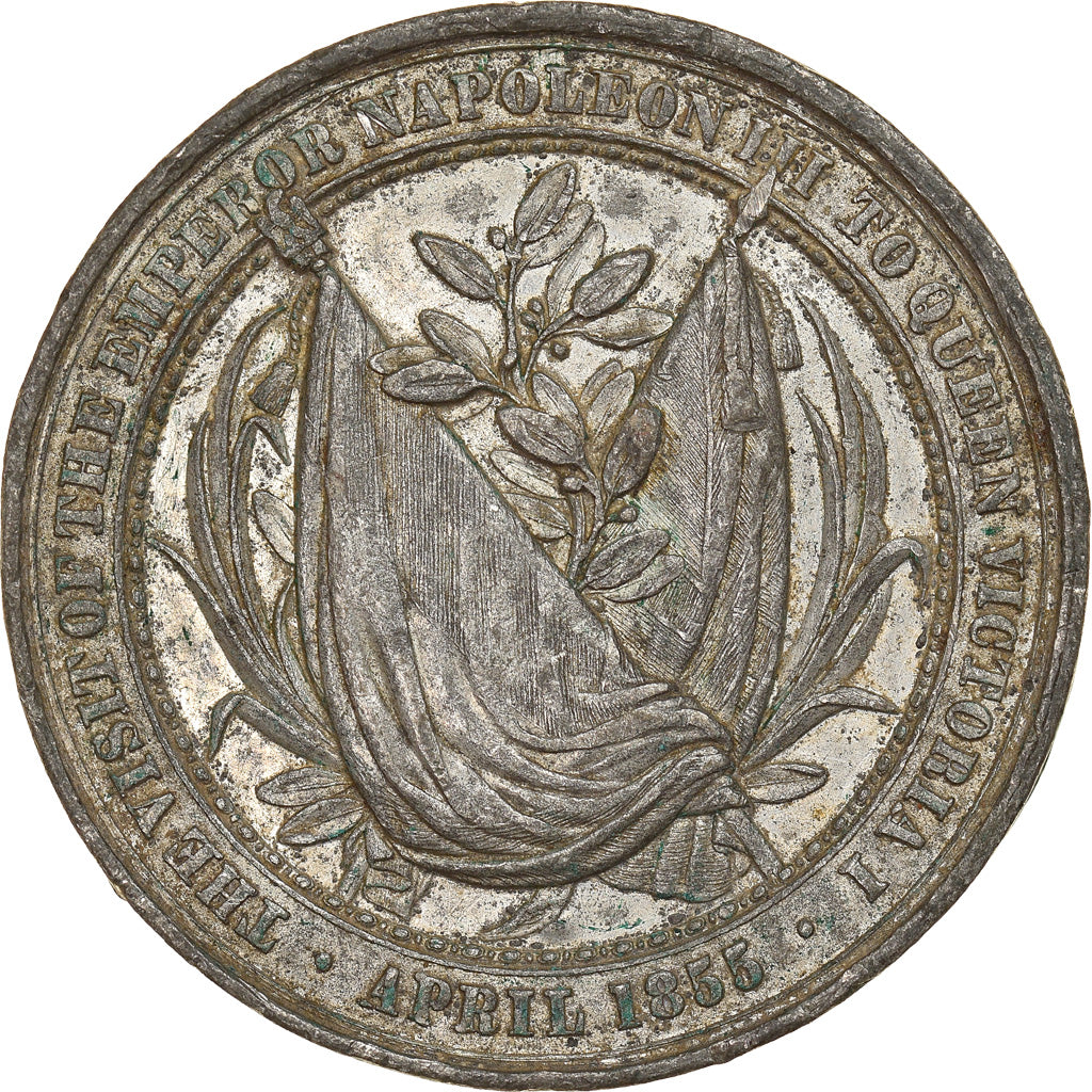 Zjednoczone Królestwo Wielkiej Brytanii, Medal, Visit of Napoléon III to