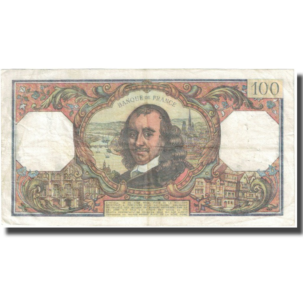 Frankrijk, 100 Francs, Corneille, 1974, 1974-02-07, TB, Fayette:65.45, KM:149d