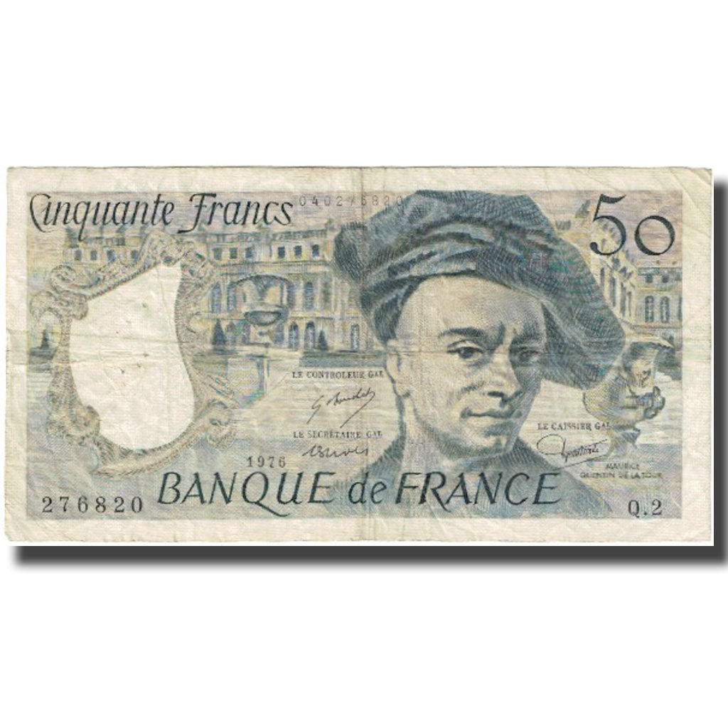 Francia, 50 Francs, Quentin de La Tour, 1976, RC, Fayette:67.1, KM:152a