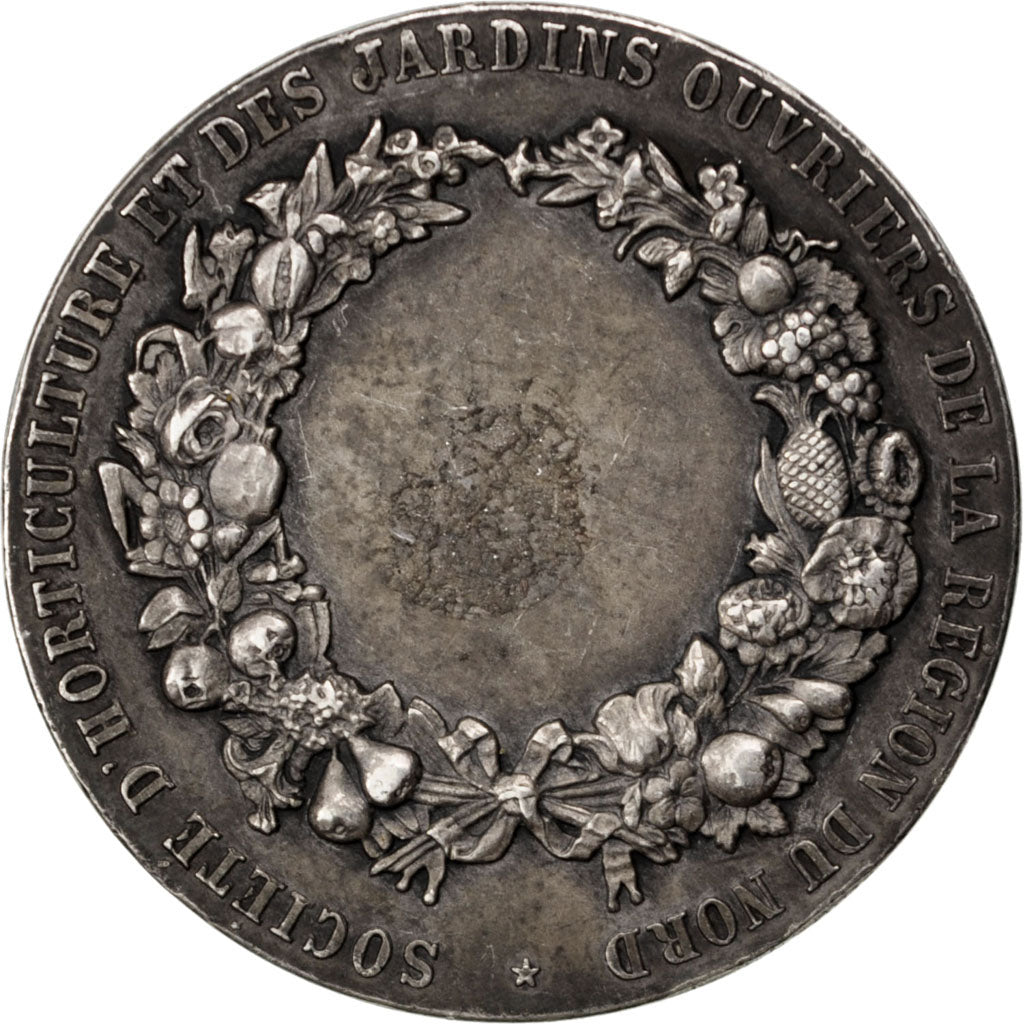 France, Medal, French Third Republic, Flora, EF(40-45), Silver