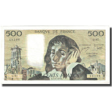 France, 500 Francs, Pascal, 1978, 1978-10-05, EF(40-45), Fayette:71.18, KM:156d