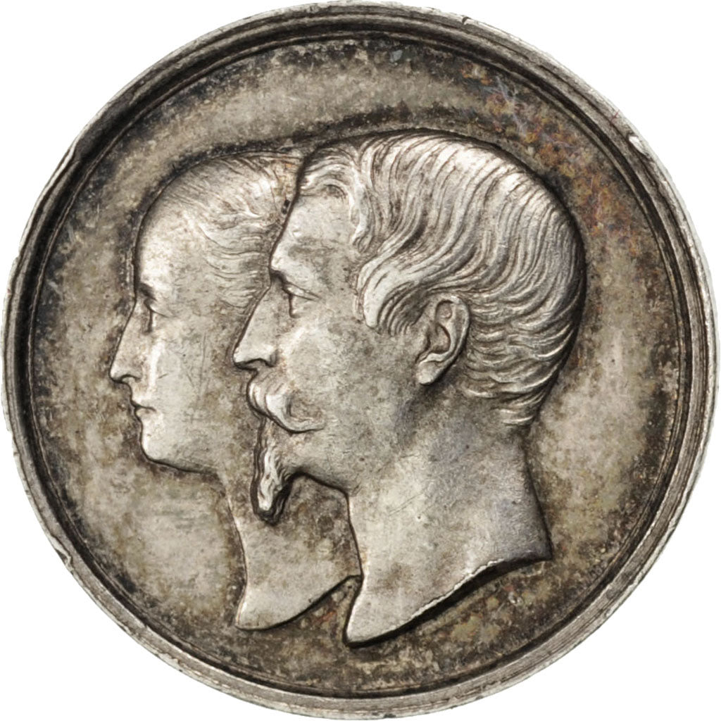 FRANCE, Politics, Society, War, Second French Empire, Medal, 1856, AU(50-53),...
