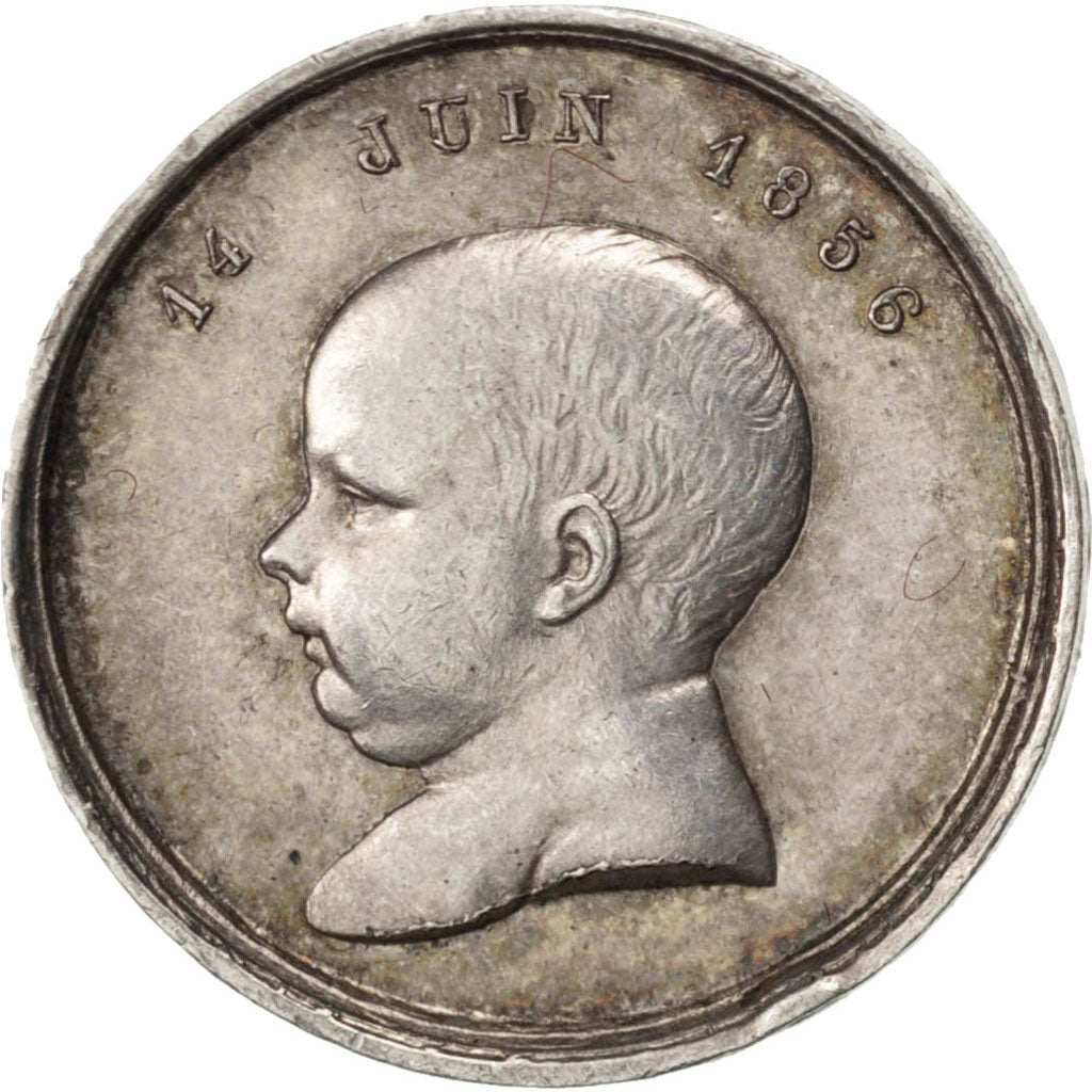 FRANCE, Politics, Society, War, Second French Empire, Medal, 1856, AU(50-53),...