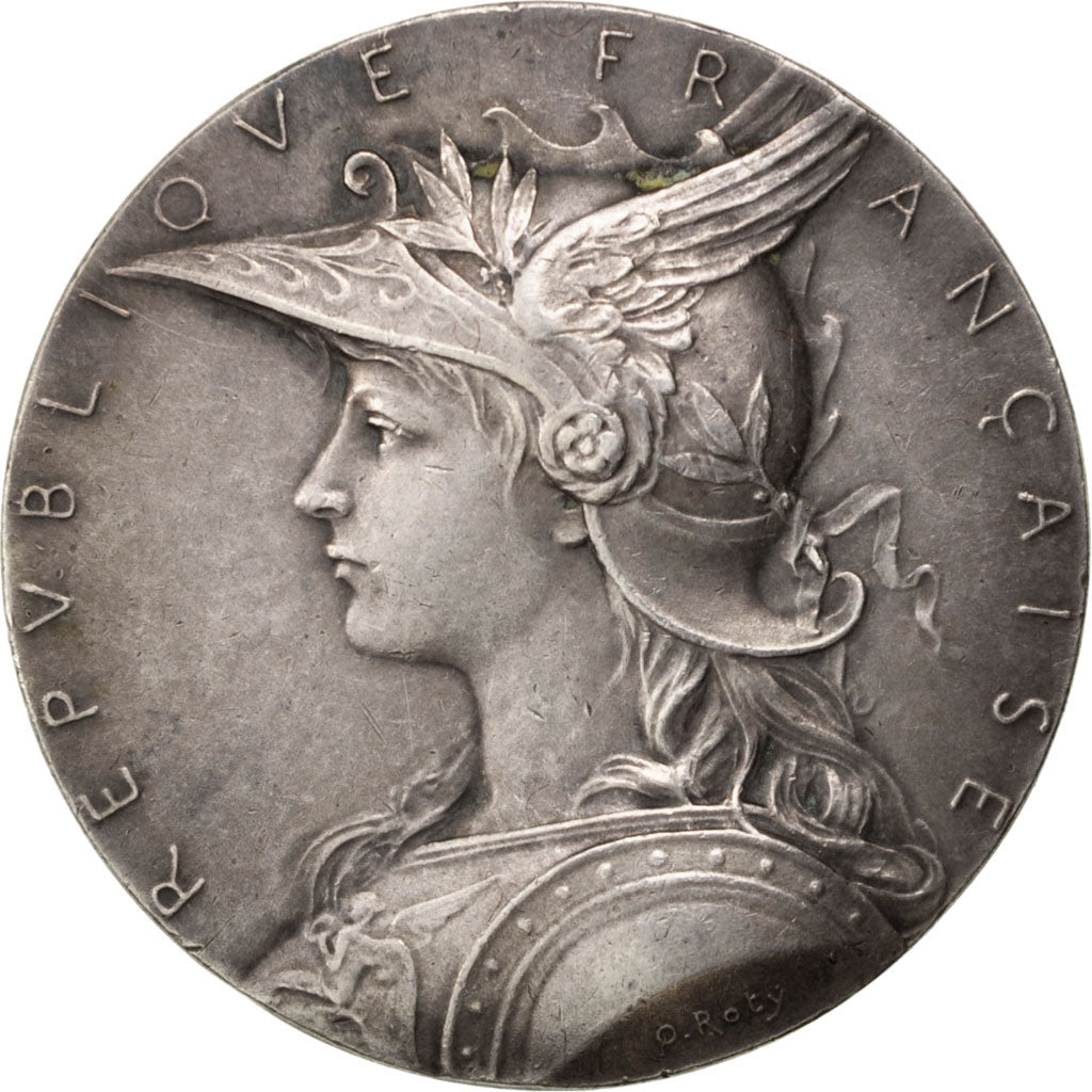 FRANCE, Politics, Society, War, French Third Republic, Medal, AU(50-53), Roty,..