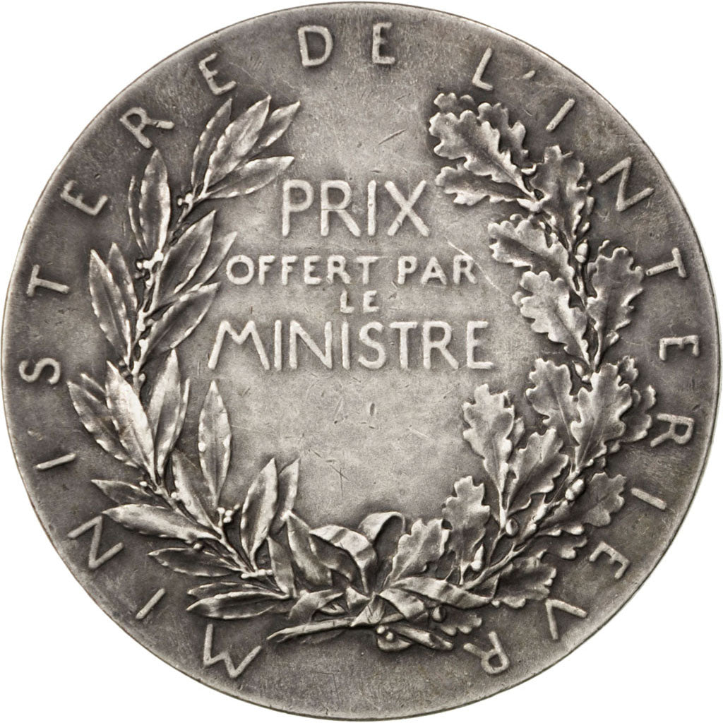 FRANCE, Politics, Society, War, French Third Republic, Medal, AU(50-53), Roty,..