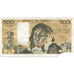 Francja, 500 Francs, Pascal, 1977, 1977-11-03, VG(8-10), Fayette:71.17, KM:156d