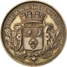 France, Medal, French Third Republic, Flora, AU(50-53), Vermeil