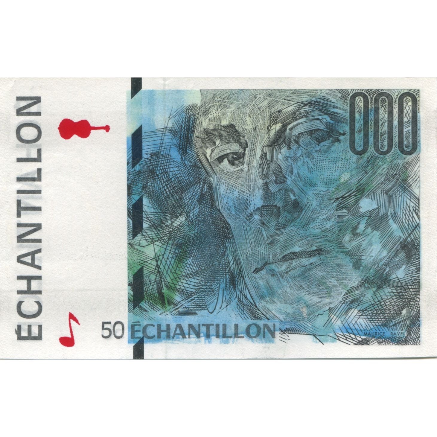 France, 50 Francs, Sample,UNC(65-70)
