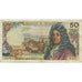 France, 50 Francs, Racine, 1971, 1971-06-03, VF(20-25), Fayette:64.18, KM:148d