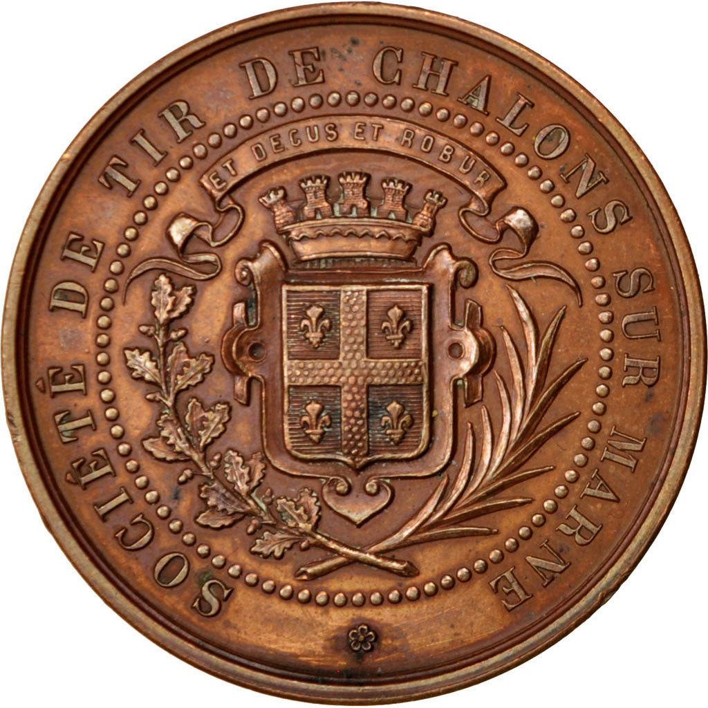 Francia, Medal, French Third Republic, Sports & leisure, SPL-, Rame, 41
