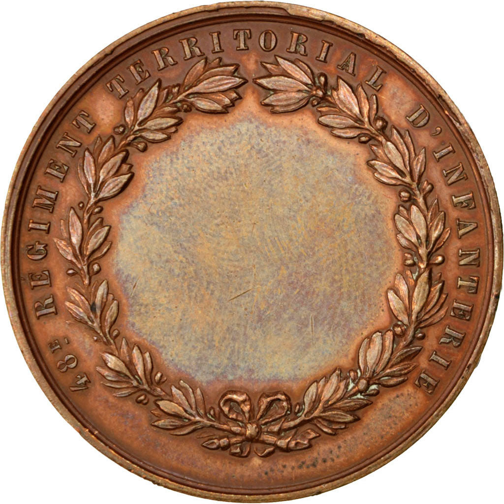 Francia, Medal, French Third Republic, Sports & leisure, SPL-, Rame, 41