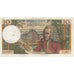 France, 10 Francs, Voltaire, 1967, 1967-01-05, EF(40-45), Fayette:62.24, KM:147b