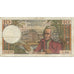 Francja, 10 Francs, Voltaire, 1967, 1967-07-06, VF(20-25), Fayette:62.27