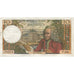 França, 10 Francs, Voltaire, 1971, 1971-09-02, EF(40-45), Fayette:62.51