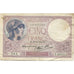 France, 5 Francs, Violet, 1940, 1940-11-28, VF(20-25), Fayette:F.04.15, KM:83