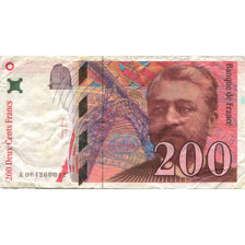 France, 200 Francs, Eiffel, 1995, TB+, Fayette:75.1, KM:159a