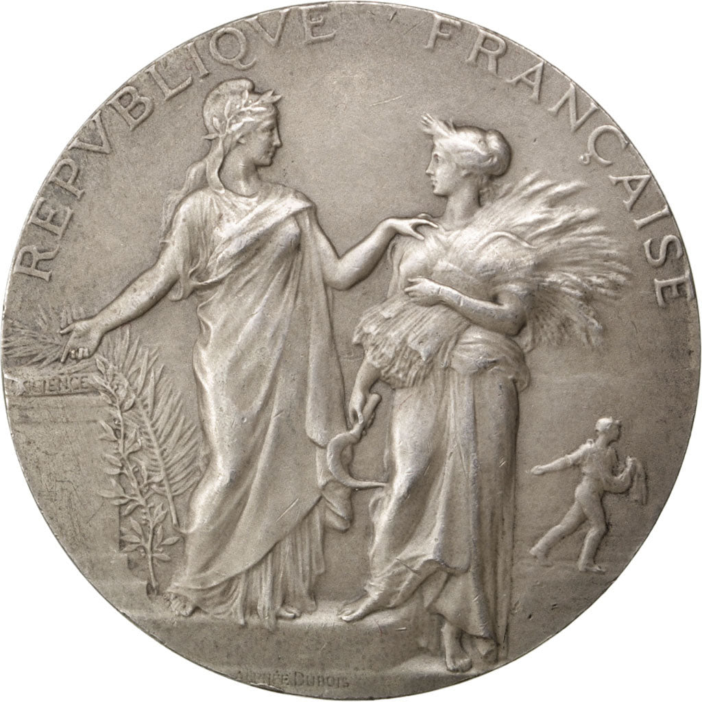 Francia, Medal, French Third Republic, Business & industry, 1903, Dubois.A