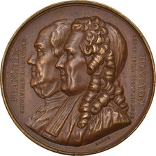 Francia, medalla, Société Franklin et Montyon, History, 1833, Barre, MBC+