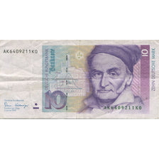 Banknote, GERMANY - FEDERAL REPUBLIC, 10 Deutsche Mark, 1989, 1989-01-02